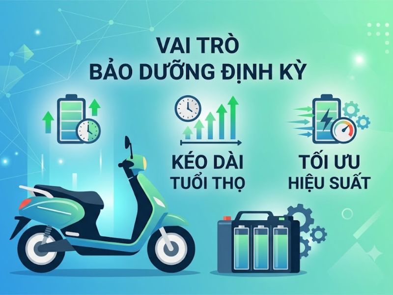 Bảo Dưỡng Ắc Quy Xe Điện Tại Nhà Đúng Kỹ Thuật Và An Toàn