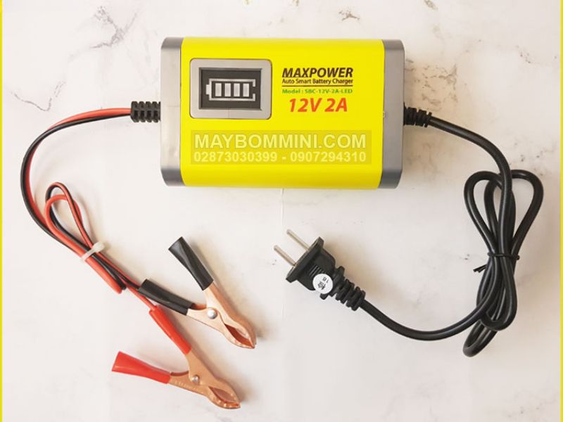 Bộ Sạc Bình Ắc Quy 12V 2A