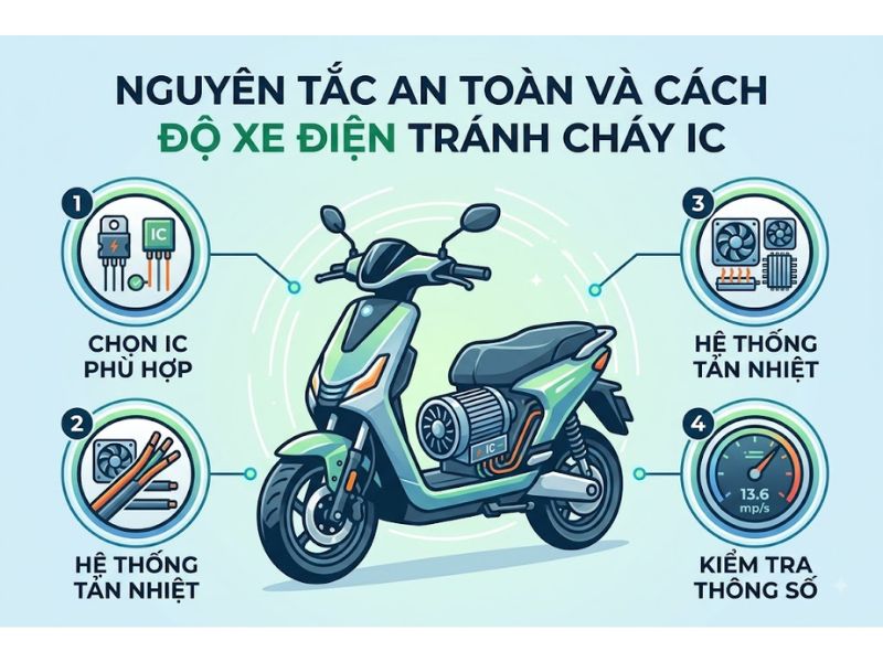 Tác Hại Của Thay Má Phanh Xe Điện Không Đúng Cách