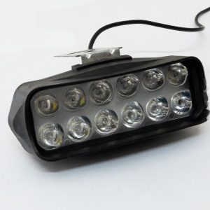 Đèn Trợ Sáng 12 LED Chữ Nhật