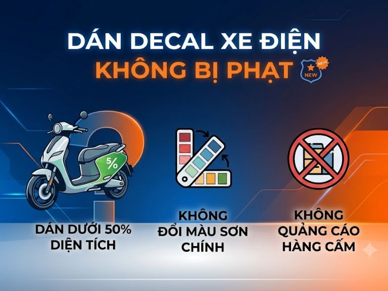Đổi Màu Sơn Xe Điện Có Bị Phạt Không Và Quy Định Mới

