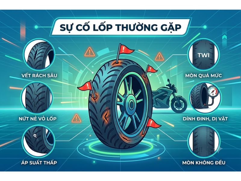 Hướng Dẫn Bảo Dưỡng Lốp Xe Máy Điện Đúng Kỹ Thuật Kéo Dài Tuổi Thọ