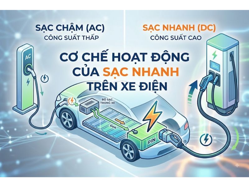 Sạc Nhanh Xe Điện Có Hại Pin Không Và Cách Sạc Chuẩn
