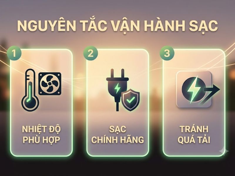 Sạc Xe Điện Qua Đêm Đúng Cách An Toàn Và Bền Pin