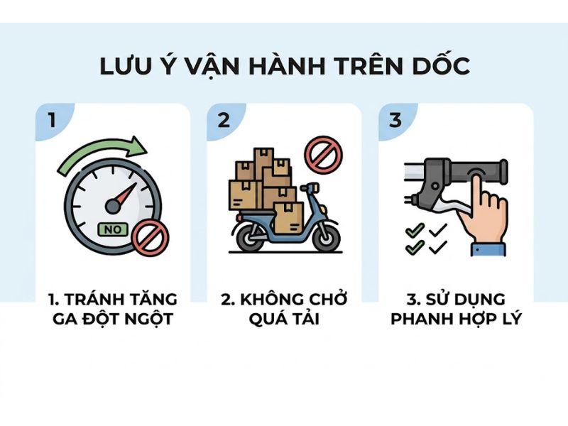 Nguyên Nhân Xe Điện Bị Khựng Ga Khi Leo Dốc Và Cách Khắc Phục 
